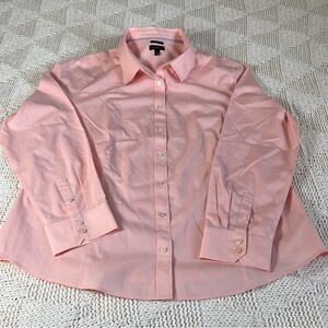 Talbots Pink Button Down Shirt